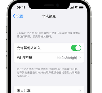 蓬安apple服务站点分享iPhone上个人热点丢失了怎么办 