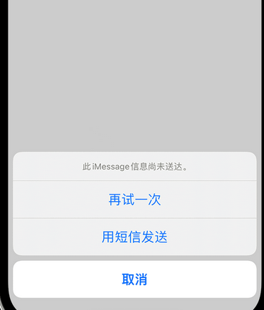 蓬安apple维修iPhone上无法正常发送iMessage信息