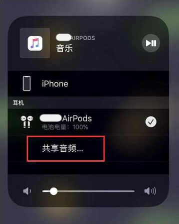 蓬安苹果14音频维修点分享iPhone14音频共享设置方法 