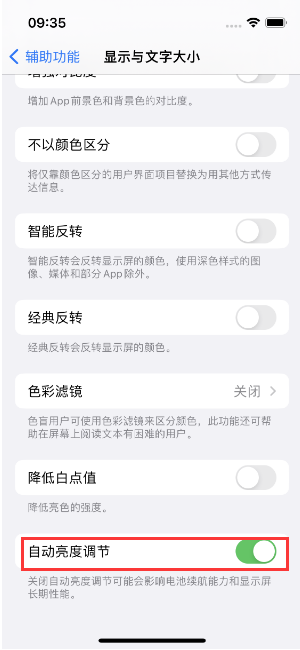 蓬安苹果15维修店分享iPhone 15 Pro系列屏幕亮度 