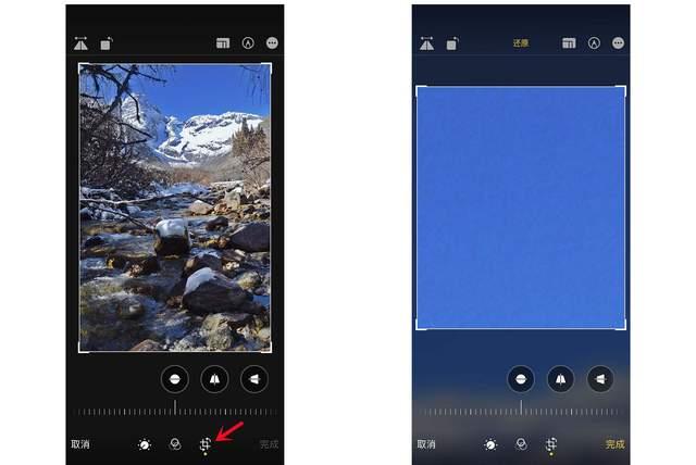 蓬安苹果手机维修分享iPhone手机如何使用裁剪功能隐藏照片 